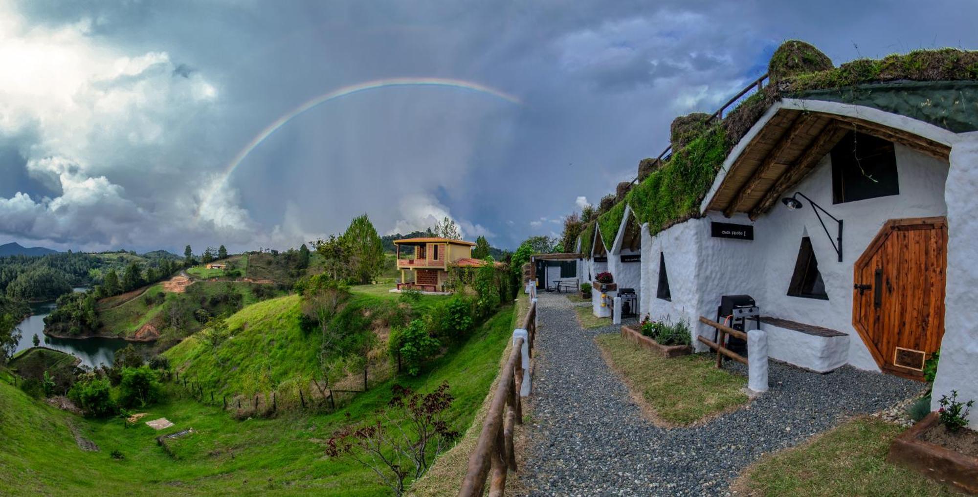 Hobbit Hotel Ecolodge- Guatapé Exterior foto